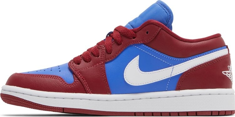 Wmns Air Jordan 1 Low Deep Red Blue CDEK.Shopping