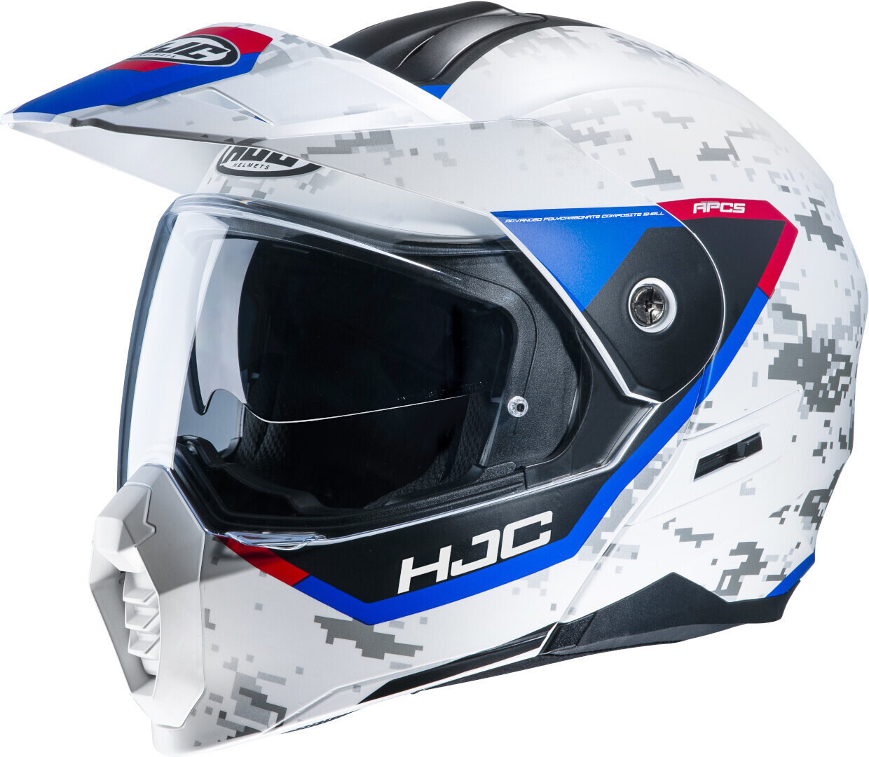 

Шлем HJC C80 Bult, белый/красный/черный