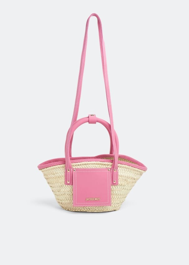 

Сумка-тоут JACQUEMUS Le Petit Panier Soli bag, розовый