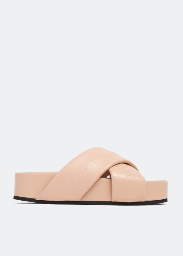 

Сандалии STELLA MCCARTNEY Signature logo sandals, розовый