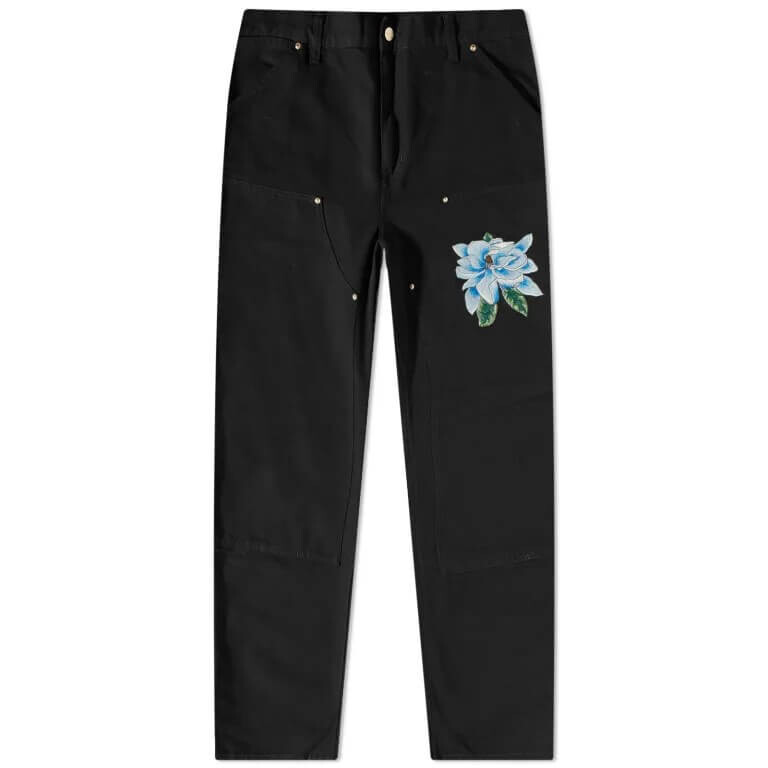 

Брюки с двойным коленом Awake Ny X Carhartt Wip, черный