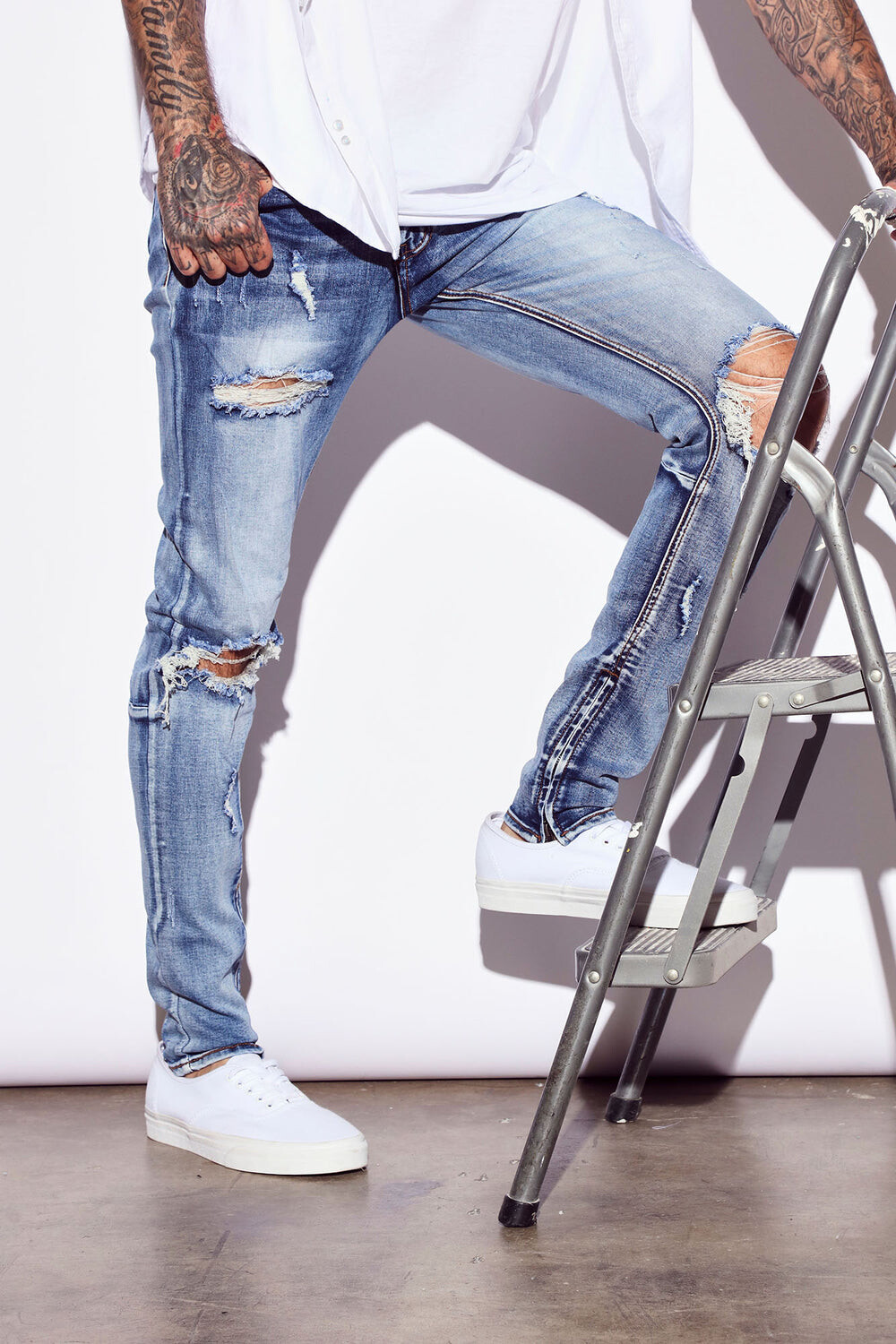 

Джинсы скинни Fashion Nova KND4170S, синий