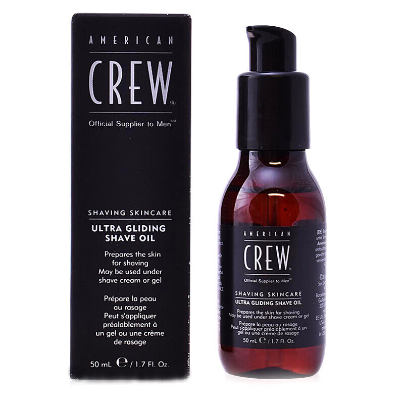 

American Crew Ultra Gliding Shave Oil увлажняющее масло перед бритьем, 50 мл
