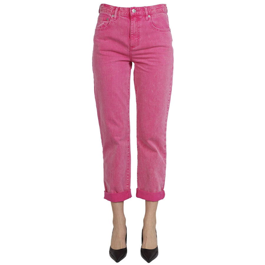 

Джинсы Michael Kors Straight Leg, розовый