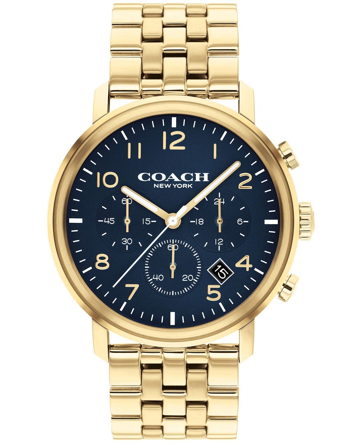 

Мужские часы harrison с двухцветным браслетом из нержавеющей стали 42 мм COACH