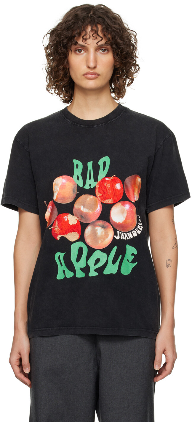 

Серая футболка Bad Apple JW Anderson