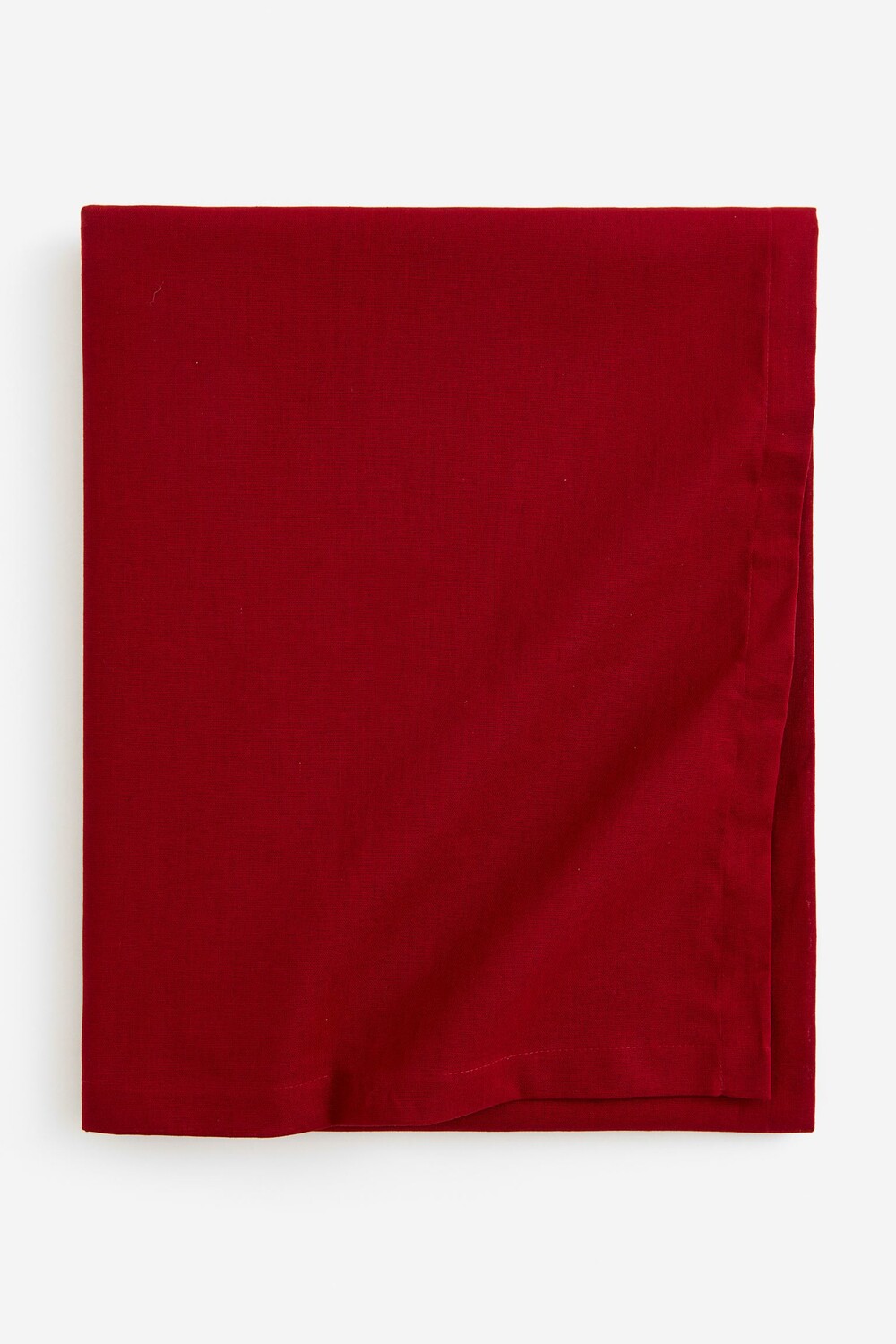 

Скатерть H&M Home Cotton, темно-красный