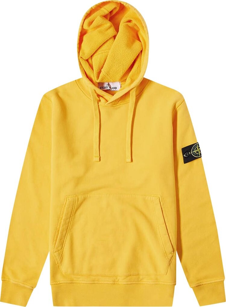 

Толстовка Stone Island Hooded Sweatshirt 'Yellow', желтый