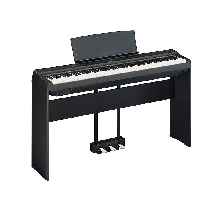 

Портативное цифровое пианино Yamaha P-125a, стойка и педали — черный P125AB +L125B +LP1B