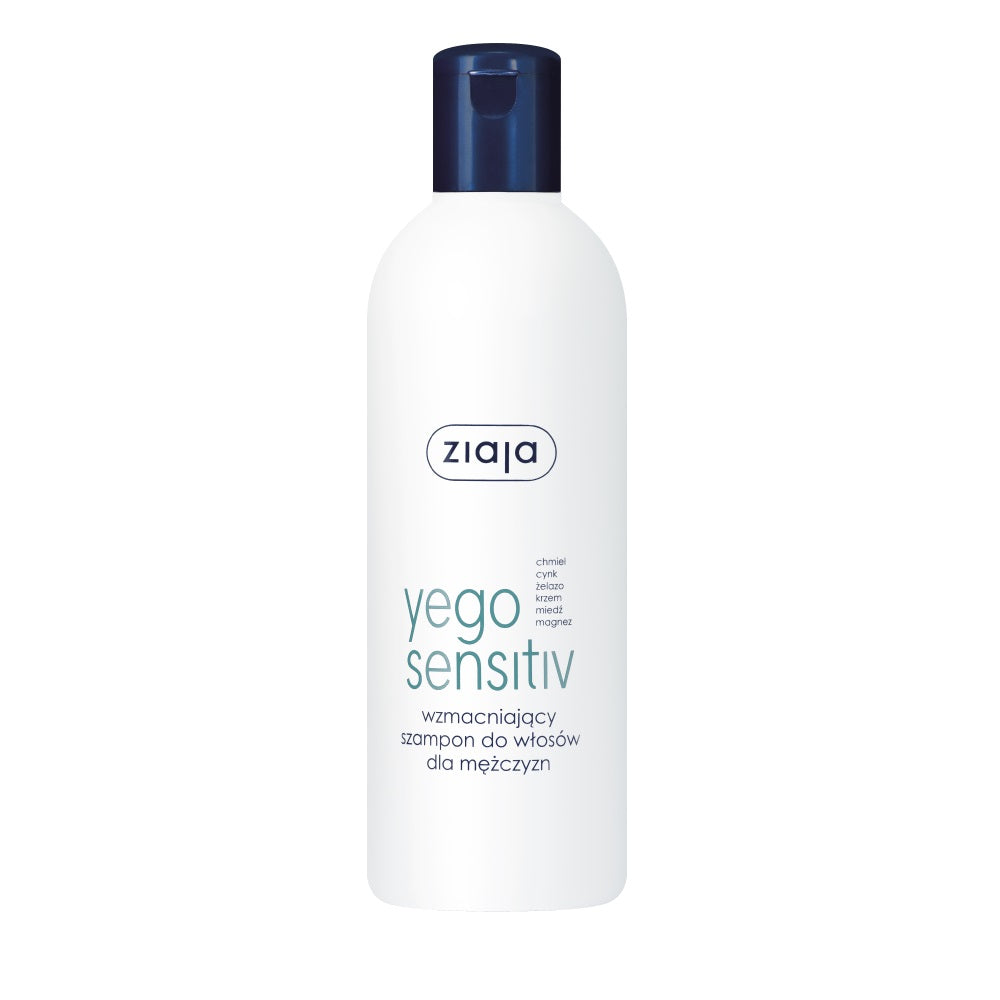 Ziaja Yego Sensitiv укрепляющий шампунь для волос для мужчин 300мл