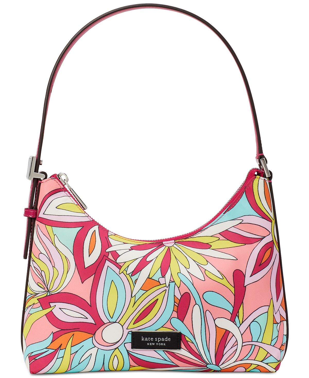 

Маленькая сумка через плечо Sam Icon Anemone из ткани с цветочным принтом kate spade new york