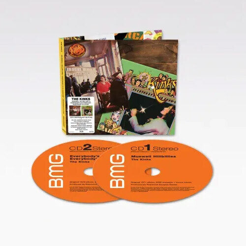 

CD диск Kinks: Muswell Hillbillies / Everybody's In Show-biz