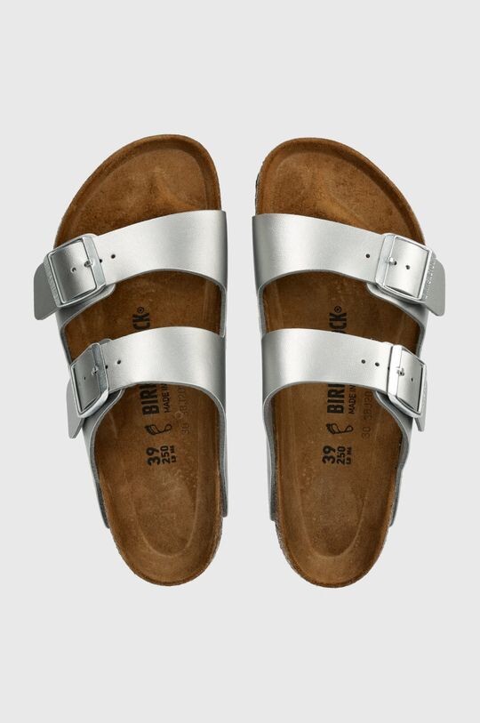 

Шлепанцы «Аризона» Birkenstock, серебро