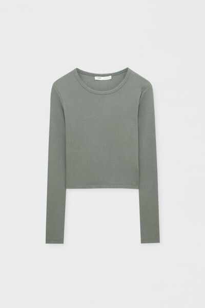 

Базовая футболка с длинными рукавами PULL&BEAR