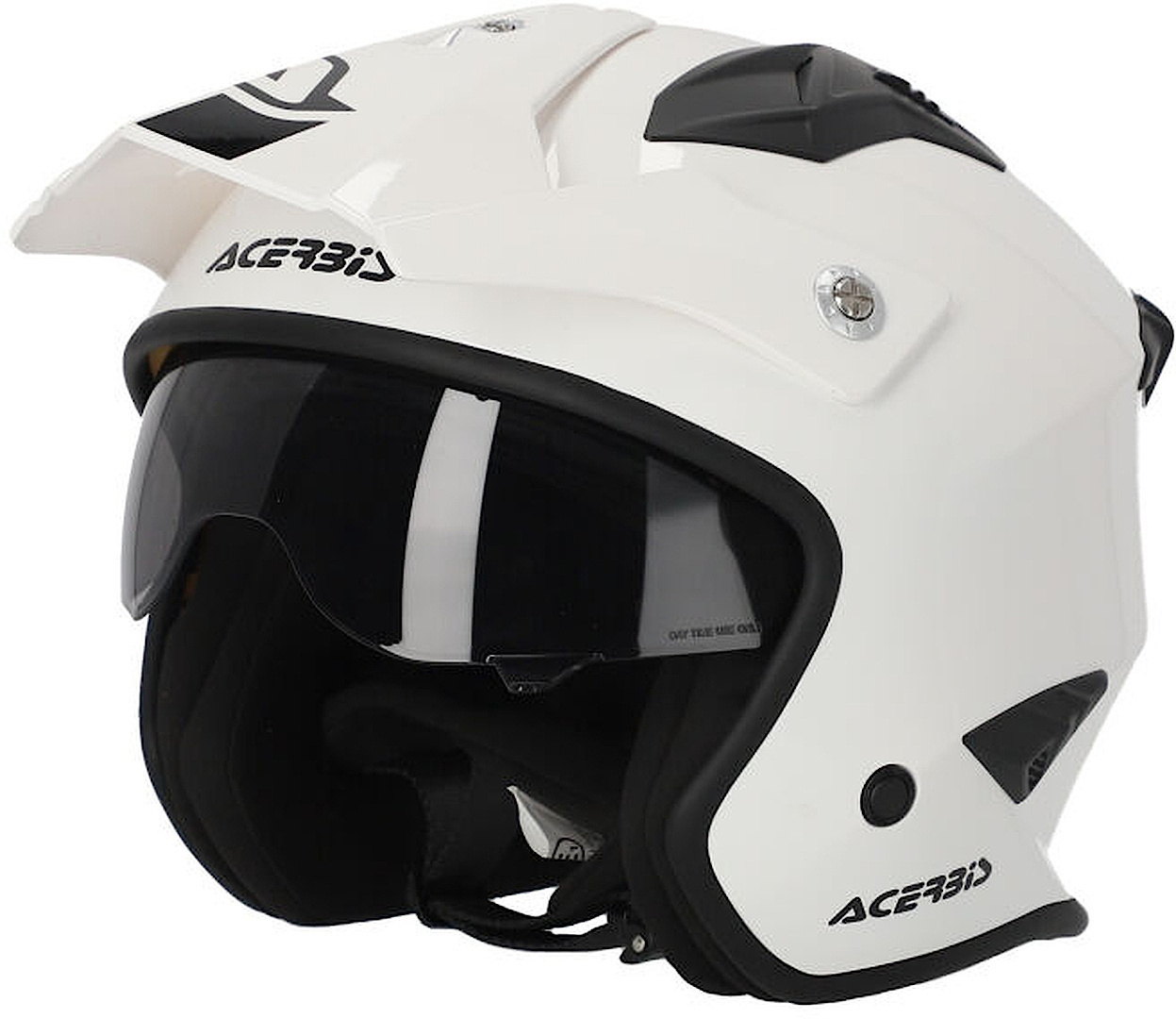 Шлем Acerbis Aria 2023 Solid реактивный, белый шлем acerbis aria 2023 solid реактивный серый