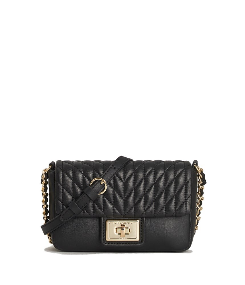 

Сумка agyness lamb crossbody Karl Lagerfeld, черный
