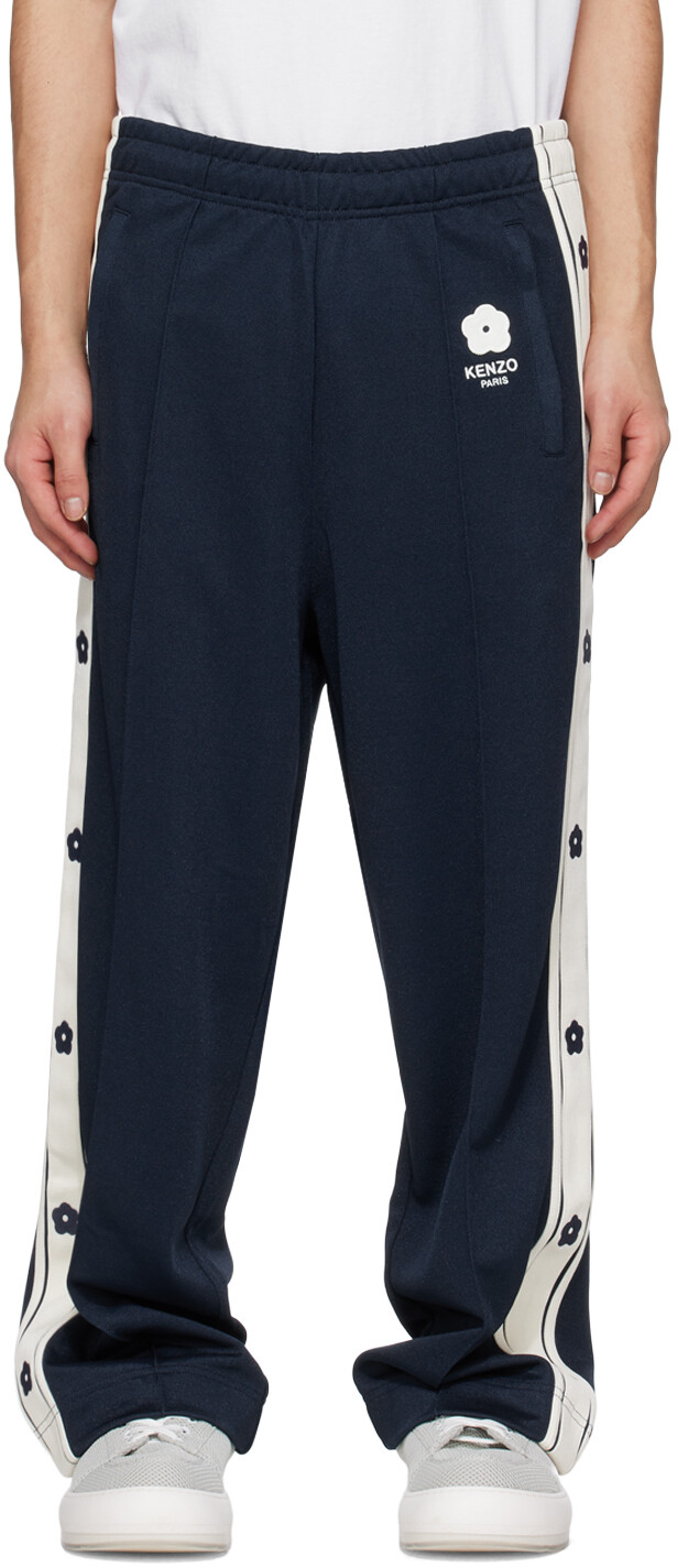 

Темно-синие брюки Kenzo Paris Sailor Lounge, Синий
