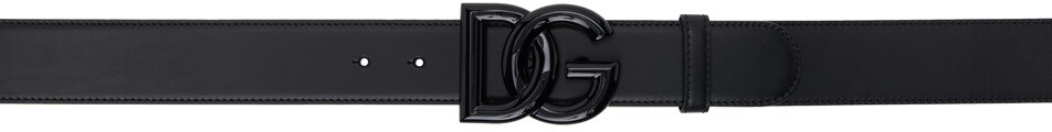 

Черный ремень DG Dolce & Gabbana