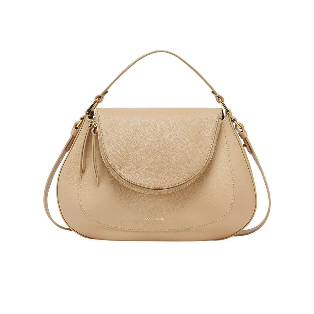 

Сумка Сoccinelle Spring Summer 23 Sole Medium, бежевый