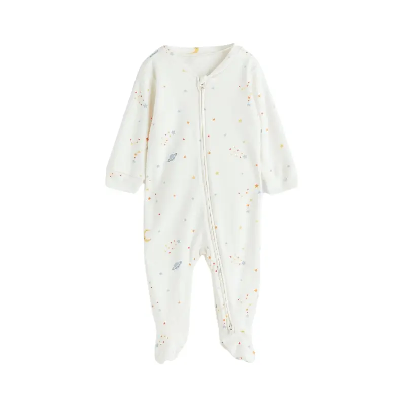 

Пижама детская H&M Printed, белый/планеты