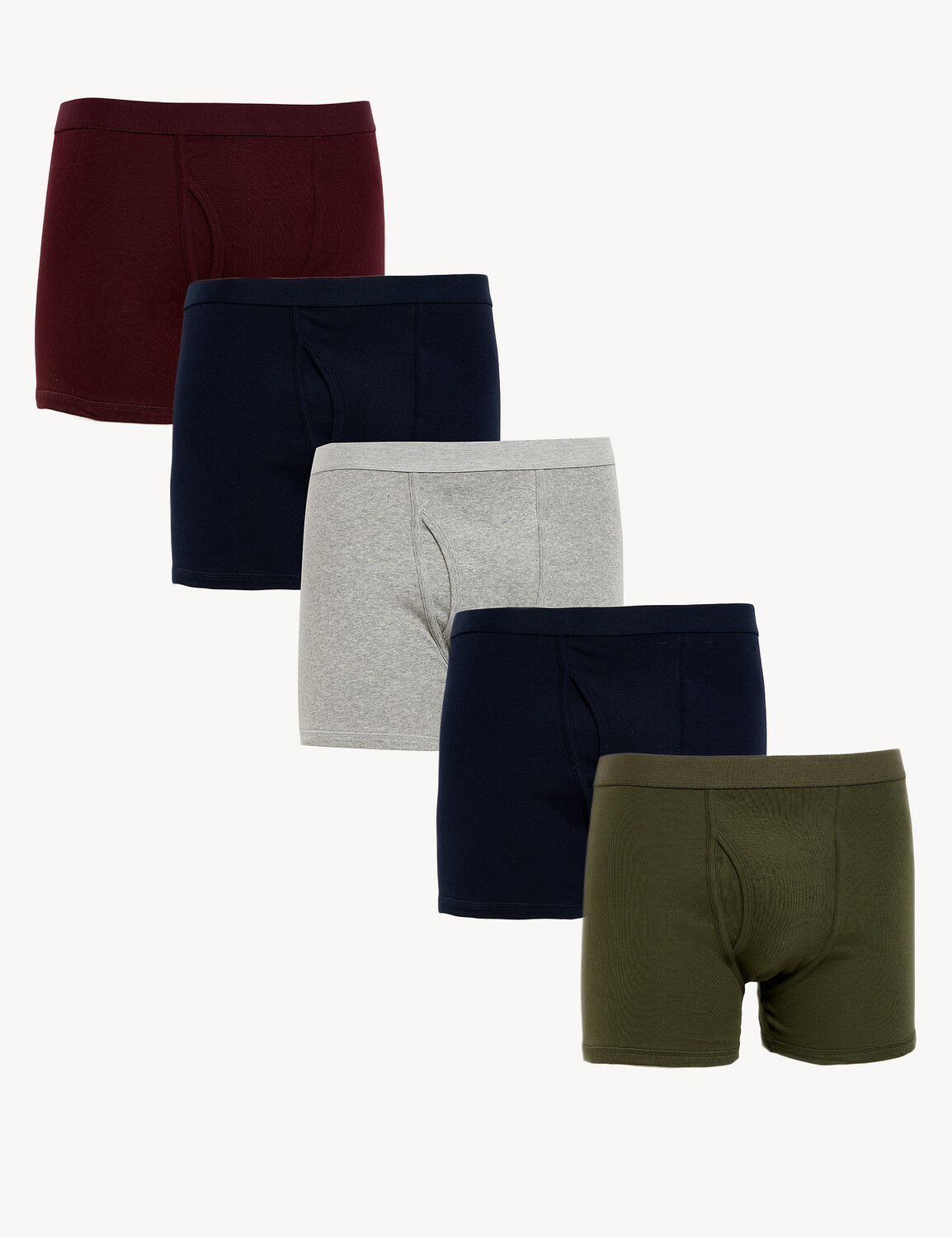 

5 шт. плавок из чистого хлопка Marks & Spencer, мульти