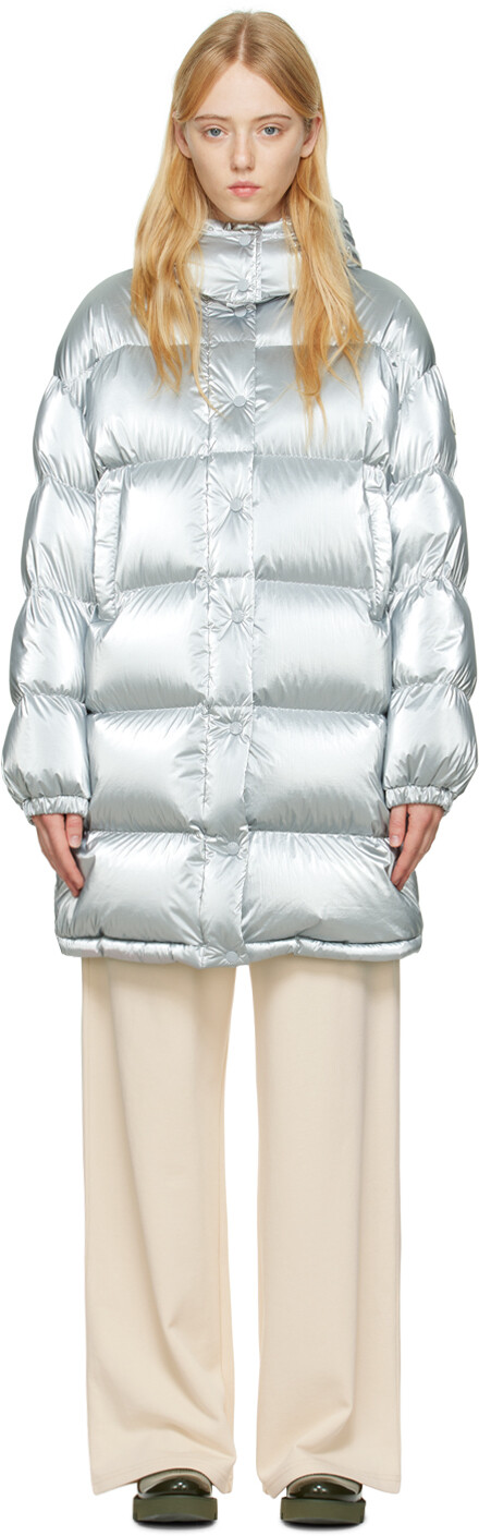 

Серебряная парка Gaou Down Moncler, Серый