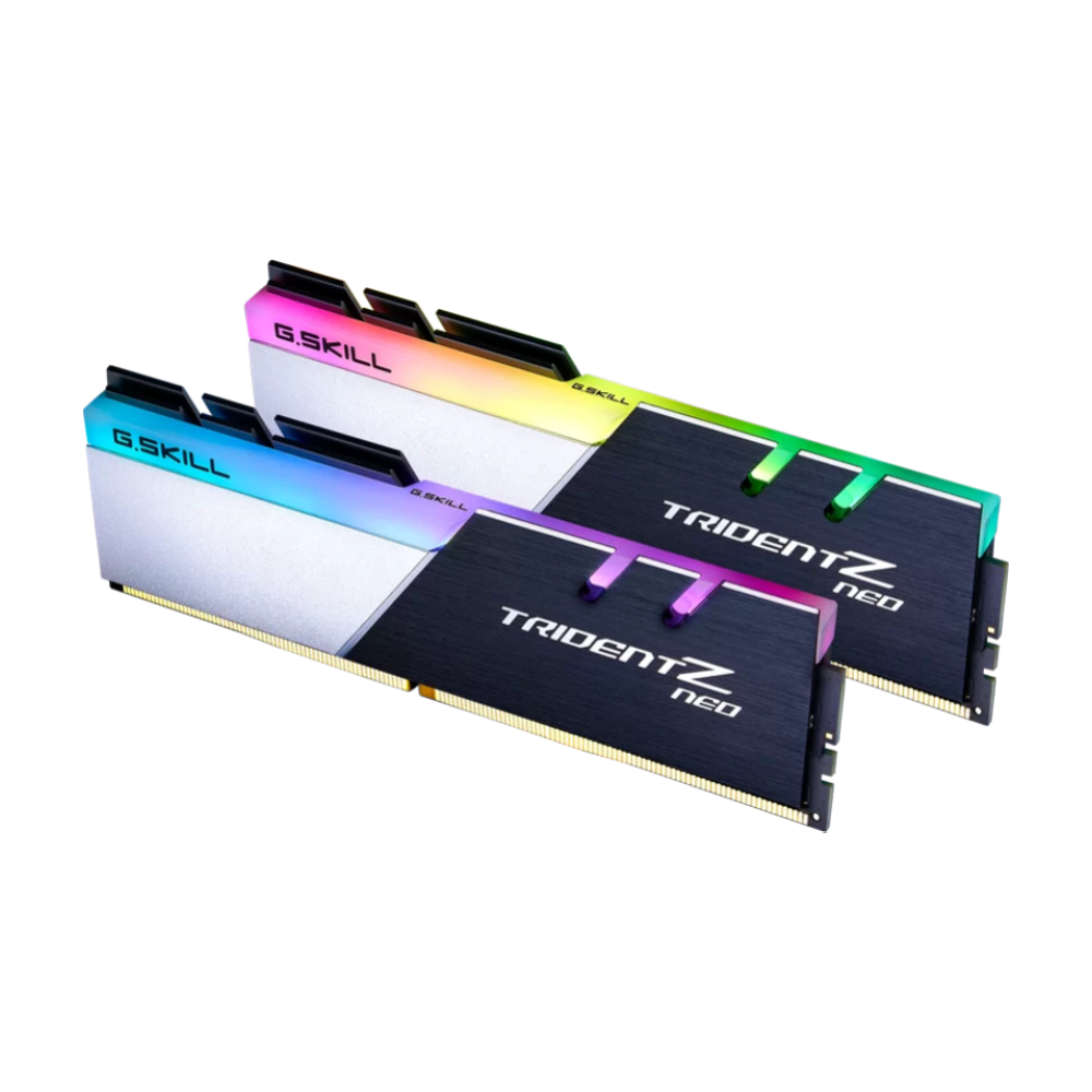 Оперативная память G.SKILL Trident Z Neo RGB, 32 Гб DDR4 (2x16 Гб), 3200 МГц, F4-3200C16D-32GTZN