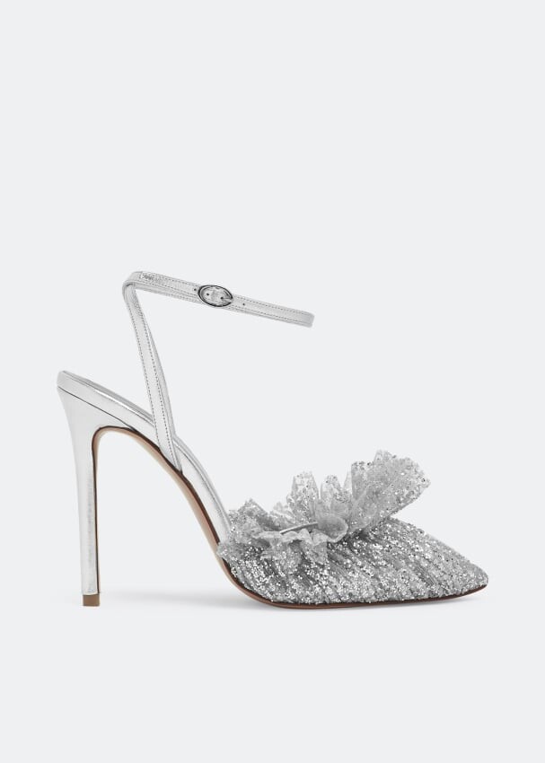 

Туфли ANDREA WAZEN Franca pumps, серебряный