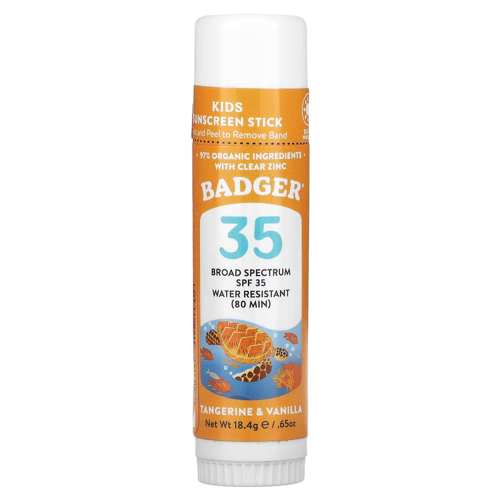 Badger Company, детское солнцезащитное средство для лица SPF 35 - фото