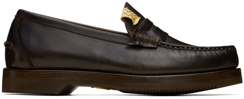 

Коричневые лоферы Fabro-Folk Visvim