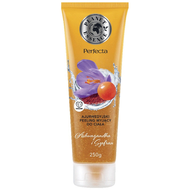 

Perfecta Planet Essence Аюрведический очищающий скраб для тела Ашваганда и Шафран 250мл