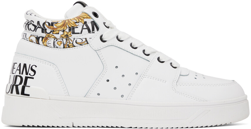 

Белые высокие кеды Starlight Versace Jeans Couture