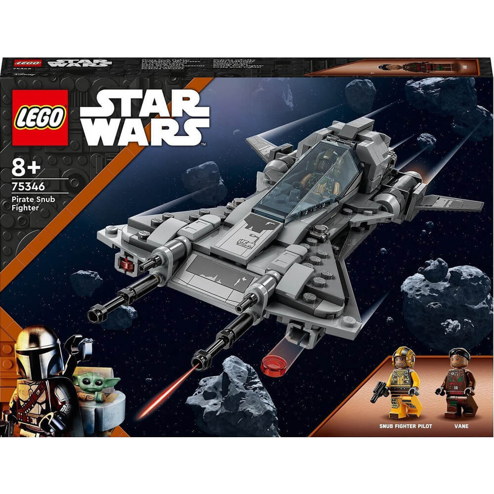 цена Конструктор Lego 75346 Star Wars Пиратский истребитель, 285 деталей