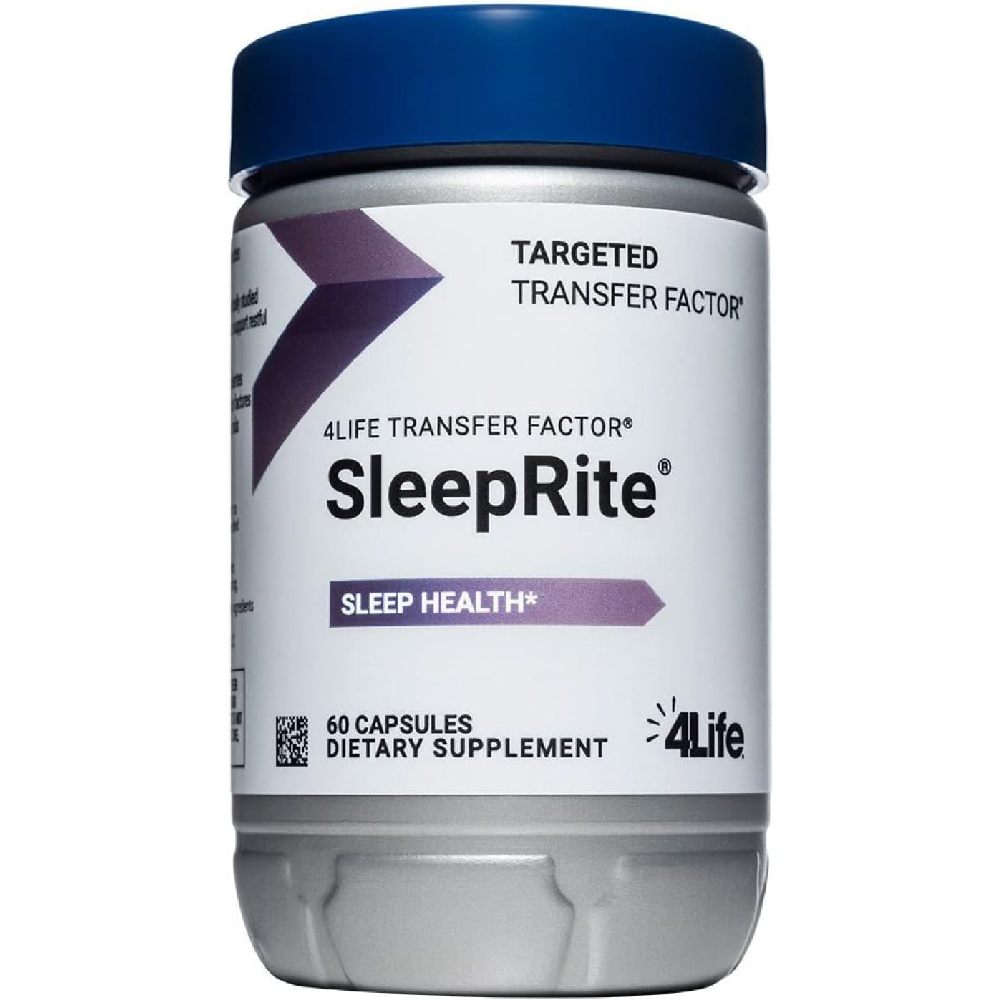 Поддержка иммунитета и сна, мелатонин 4Life Transfer Factor SleepRite, 60 капсул мелатонин 10мг life extension 60 капсул витамины для сна нервной системы иммунитета для взрослых мужчин и женщин