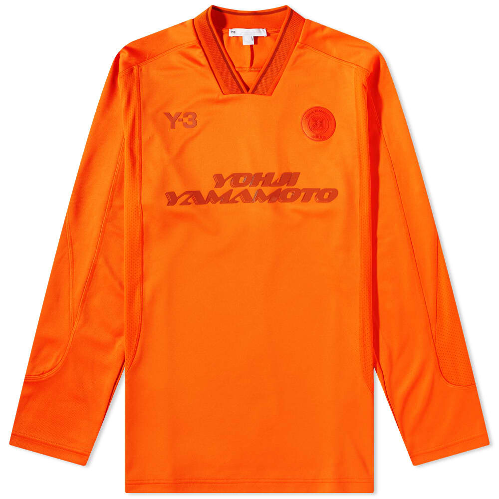 

Футболка Y-3 Long Sleeve Football Logo Tee