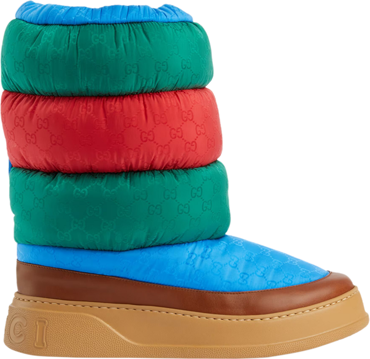 Кроссовки Gucci GG Boot Multi-Color, разноцветный - фото