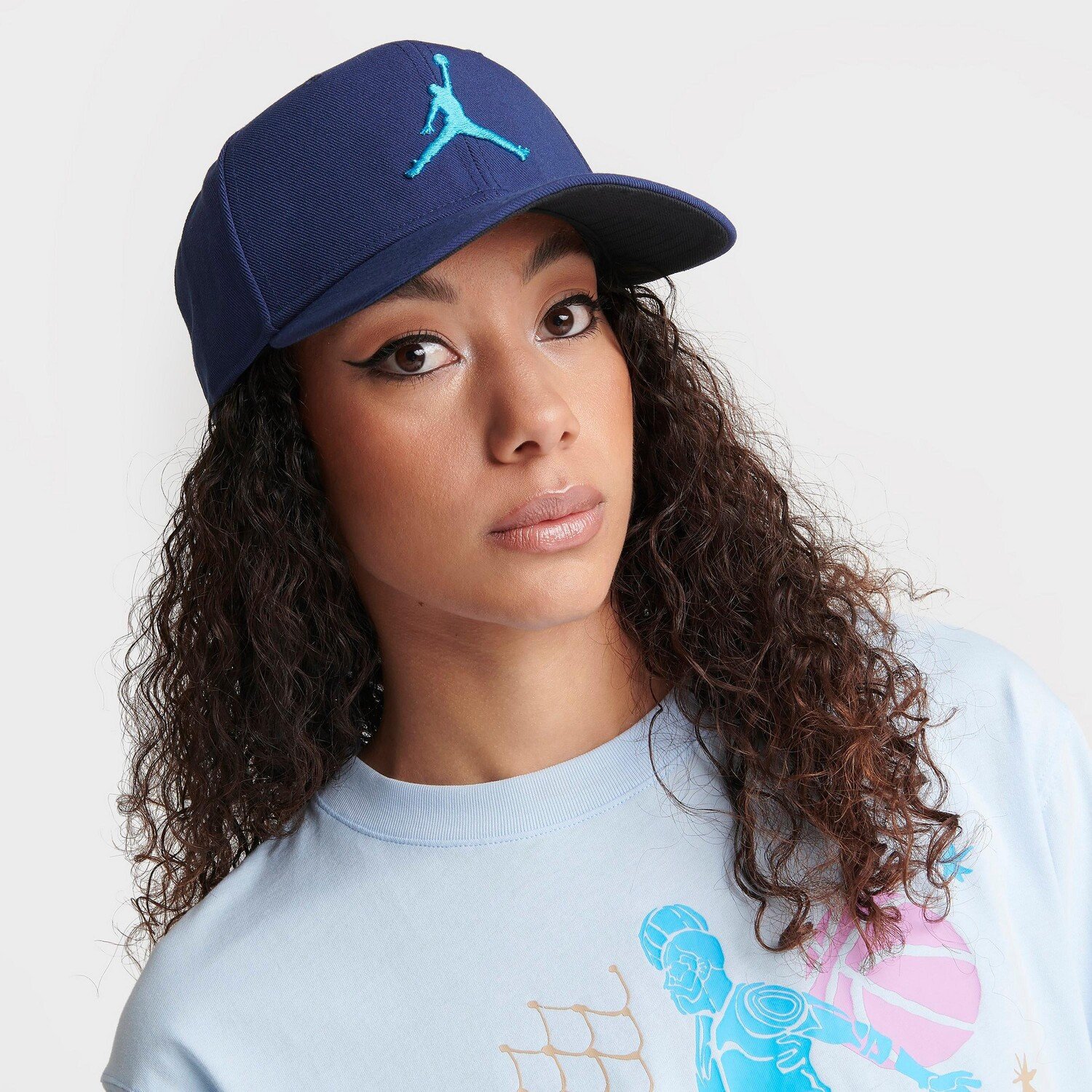 

Бейсболка Jordan Pro Jumpman Snapback, синий