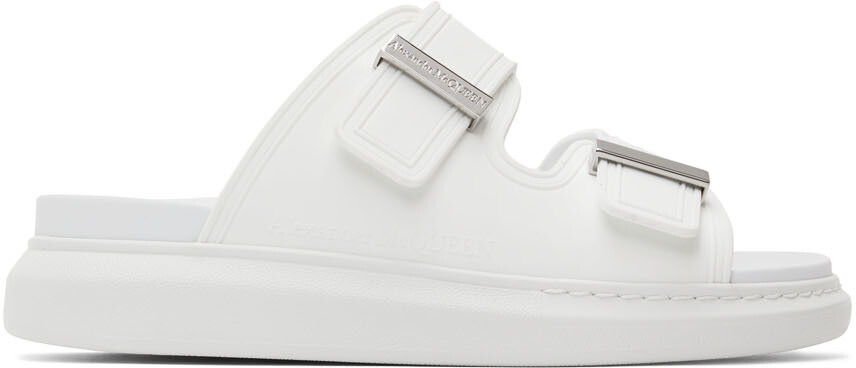 

Белые гибридные сандалии Alexander McQueen