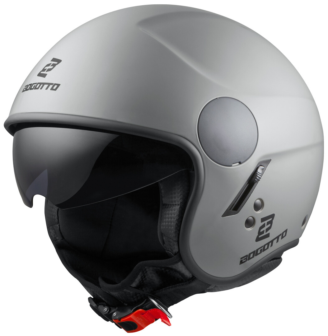 

Реактивный шлем Bogotto V595 с логотипом, серый