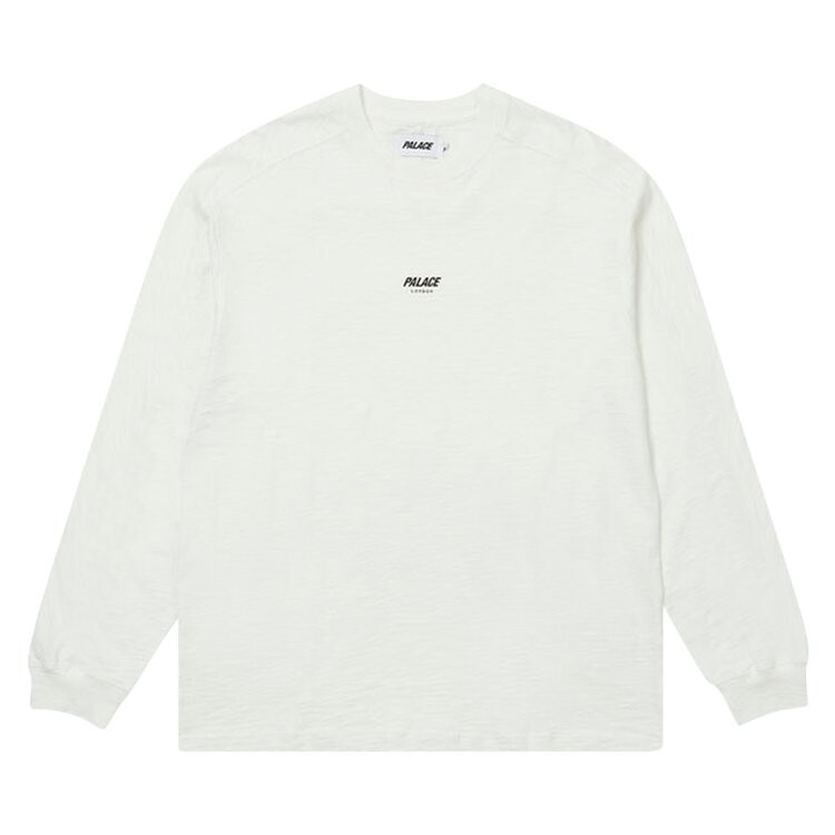 

Лонгслив Palace Slub Zig Zag Long-Sleeve 'White', белый