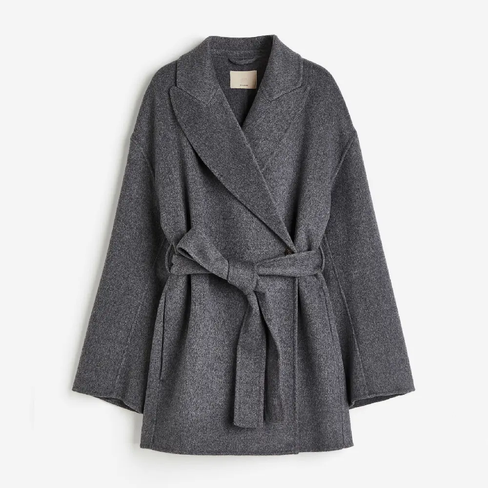 

Пальто H&M Wool-blend, темно-серый
