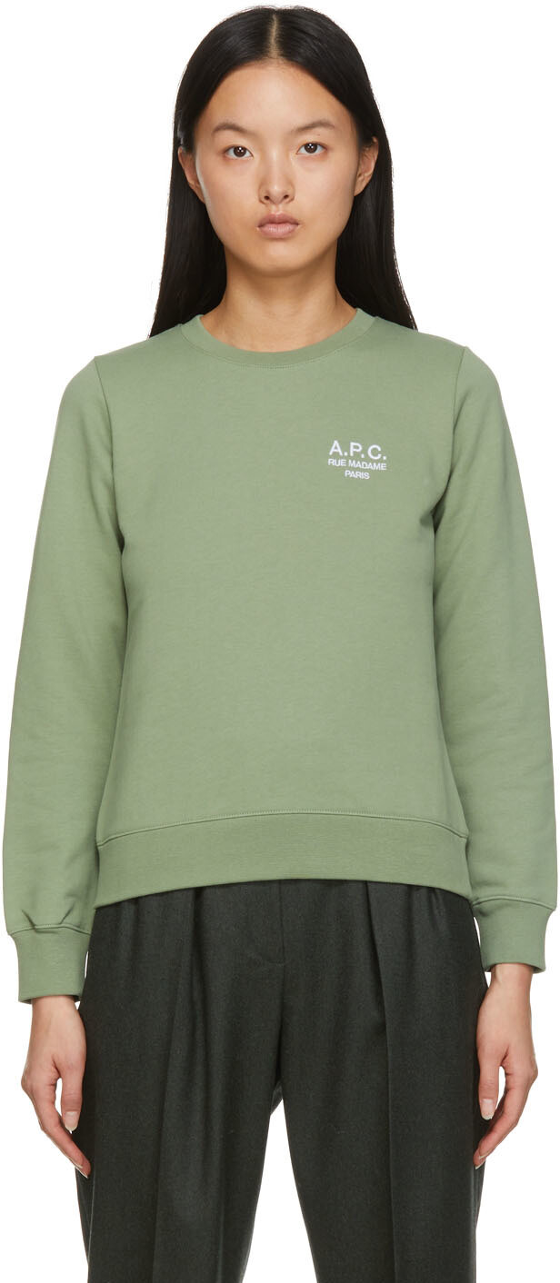

Зеленая толстовка Skye A.P.C.