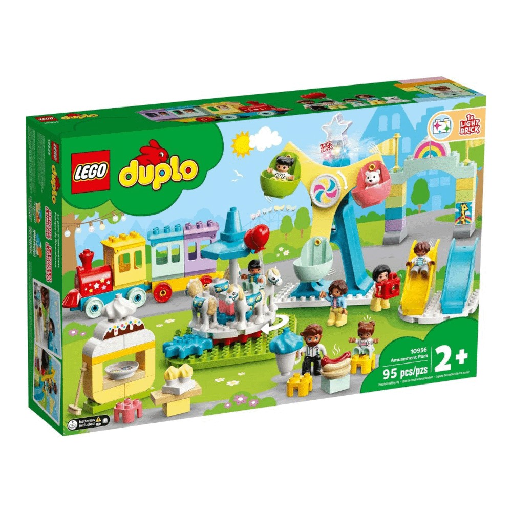 Конструктор LEGO DUPLO 10956 Парк приключений конструктор lego duplo town 10956 парк развлечений 95 дет
