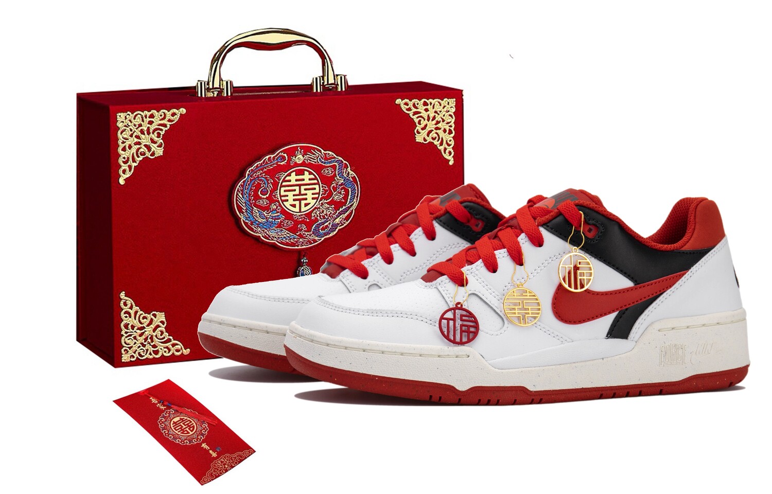 

Мужские кроссовки для скейтбординга Nike Full Force, Red