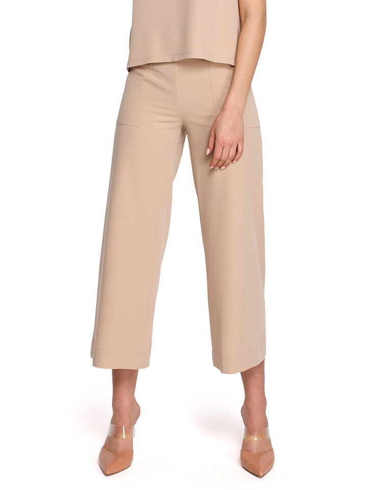 

Брюки Stylove Culotte, бежевый