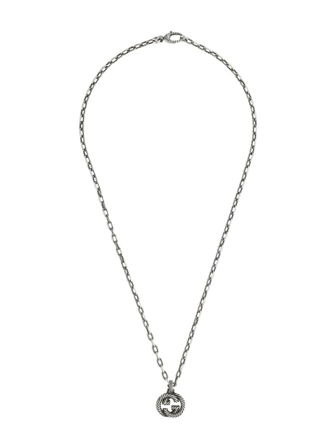

Колье с подвеской GG Gucci, серебряный