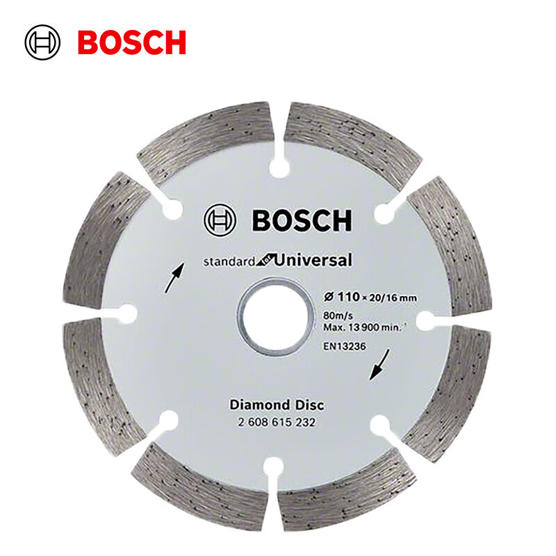 Алмазный пильный диск для мраморной крошки Bosch, 110 мм