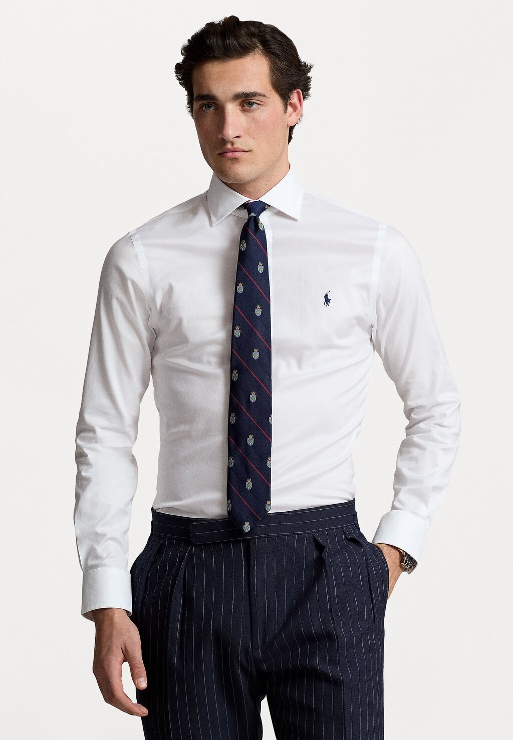 

Деловая рубашка LONG SLEEVE Polo Ralph Lauren, цвет white
