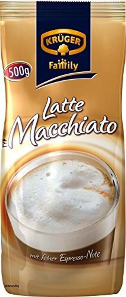 

Krueger Family Latte Macchiato Classico 500г с тонкой ноткой эспрессо, 4 шт. в упаковке Krüger Family