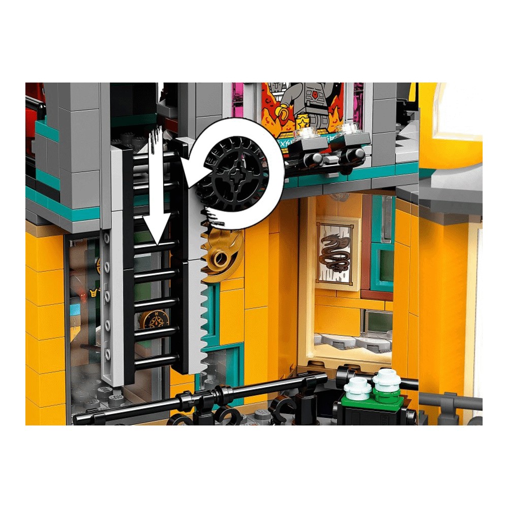 Конструктор LEGO Ninjago 71741 Сады Ниндзяго-Сити – заказать из-за границы  с доставкой в «CDEK.Shopping»